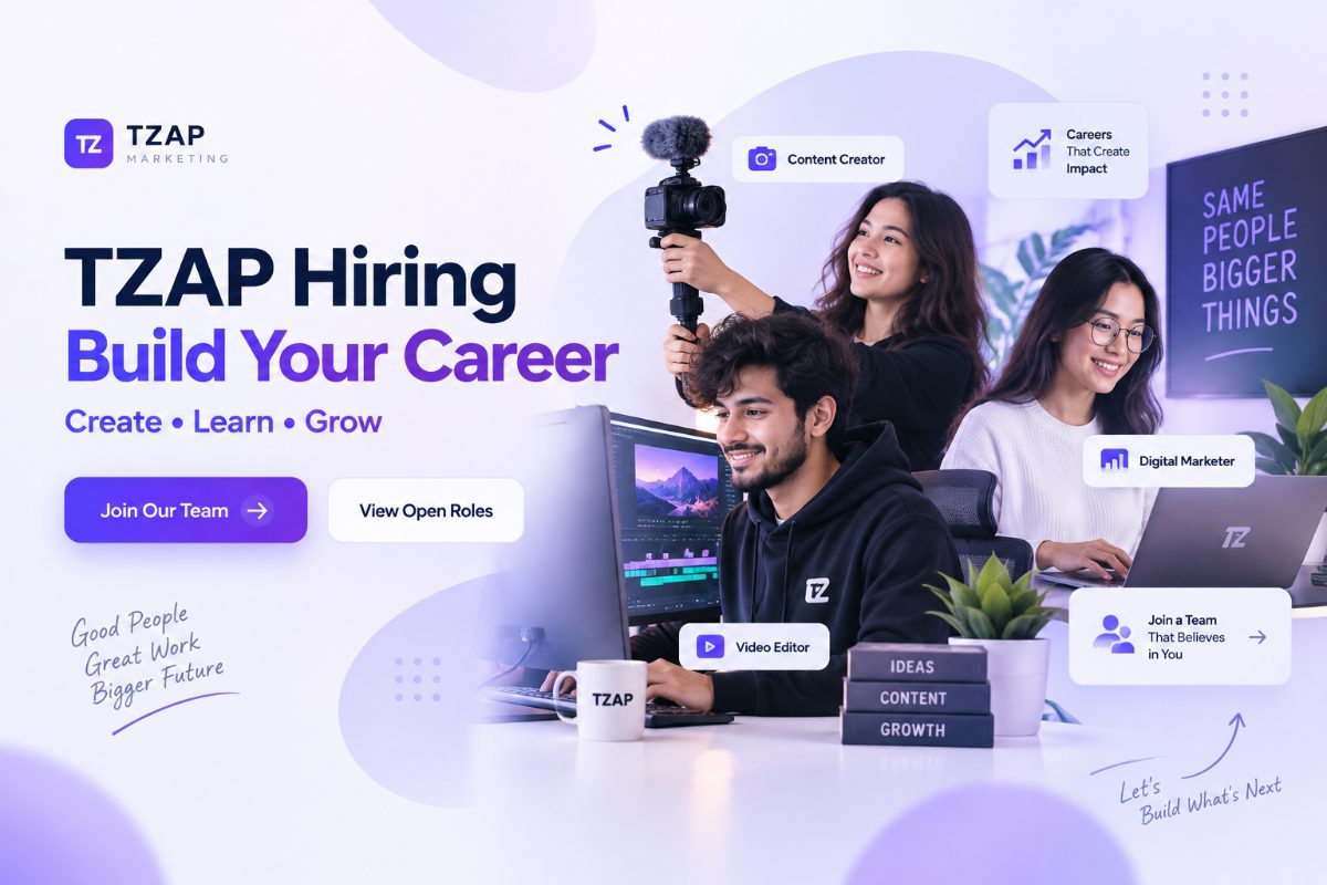 TZAP team creating content